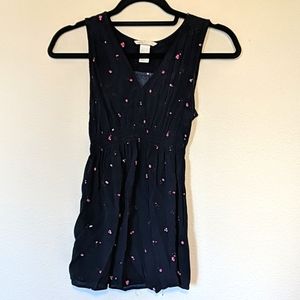 Floral detailed tank